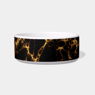 Elegant Marble style3 - Black Gold Voerbakje