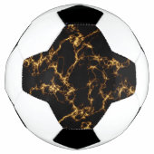 Elegant Marble style3 - Black Gold Voetbal (Voorkant)