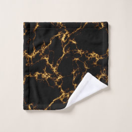 Elegant Marble style3 - Black Gold Washandje