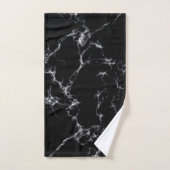 Elegant Marble style4 - Zwart-wit Bad Handdoek (Handdoek)