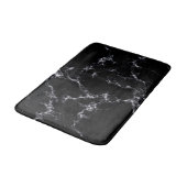 Elegant Marble style4 - Zwart-wit Badmat (Gekanteld)