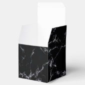 Elegant Marble style4 - Zwart-wit Bedankdoosjes (Geopend)