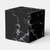 Elegant Marble style4 - Zwart-wit Bedankdoosjes (Achterkant)