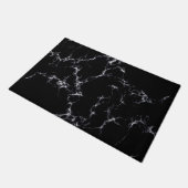 Elegant Marble style4 - Zwart-wit Deurmat (Schuin)