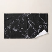 Elegant Marble style4 - Zwart-wit Handdoek (Handdoek)