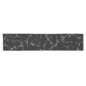 Elegant Marble style4 - Zwart-wit Korte Tafelloper (Horizontaal)