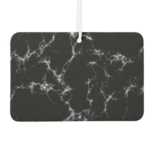 Elegant Marble style4 - Zwart-wit Luchtverfrisser (Voorkant)