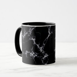 Elegant Marble style4 - Zwart-wit Mok