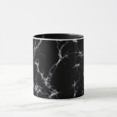 Elegant Marble style4 - Zwart-wit Mok (Midden)