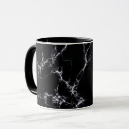 Elegant Marble style4 - Zwart-wit Mok