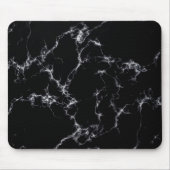 Elegant Marble style4 - Zwart-wit Muismat (Voorkant)