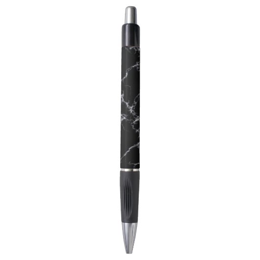 Elegant Marble style4 - Zwart-wit Pen (Voorkant Verticaal)