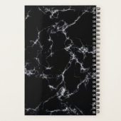 Elegant Marble style4 - Zwart-wit Planner (Achterkant)