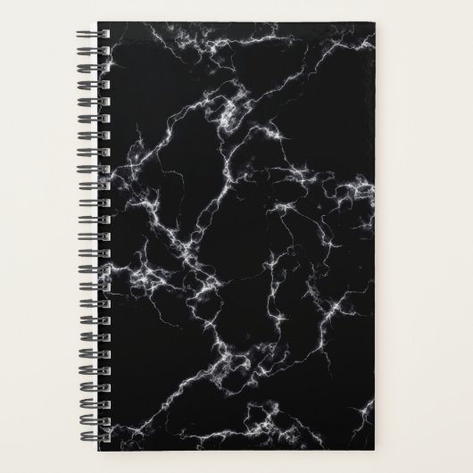 Elegant Marble style4 - Zwart-wit Planner (Voorkant)