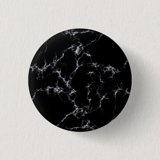 Elegant Marble style4 - Zwart-wit Ronde Button 3,2 Cm (Voorkant)