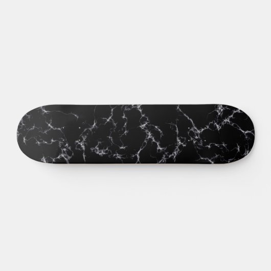 Elegant Marble style4 - Zwart-wit Skateboard (Horizontaal)