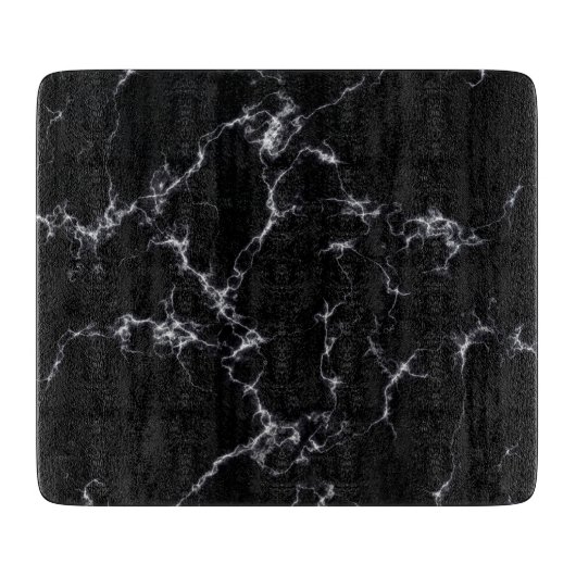 Elegant Marble style4 - Zwart-wit Snijplank (Voorkant)