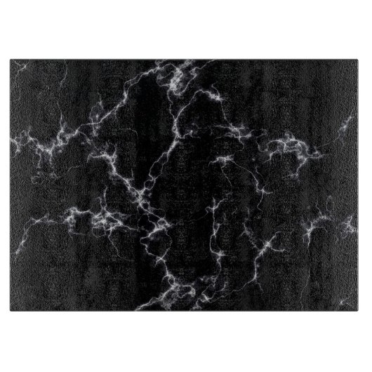 Elegant Marble style4 - Zwart-wit Snijplank (Voorkant)