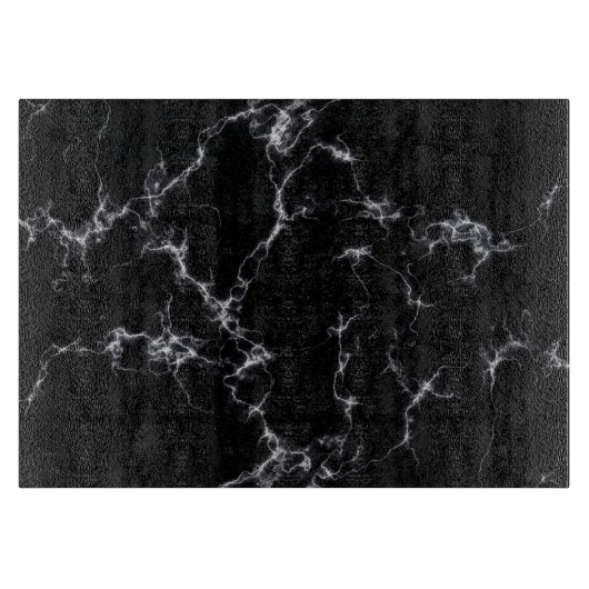 Elegant Marble style4 - Zwart-wit Snijplank (Voorkant)