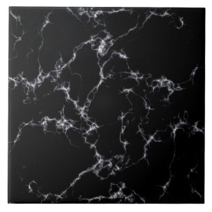 Elegant Marble style4 - Zwart-wit Tegeltje