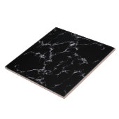 Elegant Marble style4 - Zwart-wit Tegeltje (Zijkant)