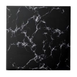 Elegant Marble style4 - Zwart-wit Tegeltje