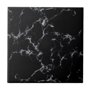 Elegant Marble style4 - Zwart-wit Tegeltje