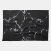 Elegant Marble style4 - Zwart-wit Theedoek (Horizontaal)