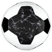 Elegant Marble style4 - Zwart-wit Voetbal (Gedraaid)