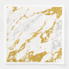 Elegant Marble style6 - Gold en White Servet