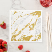 Elegant Marble style6 - Gold en White Servet (Insitu)