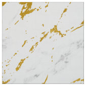 Elegant Marble style6 - Gold en White Stof (Swatch)
