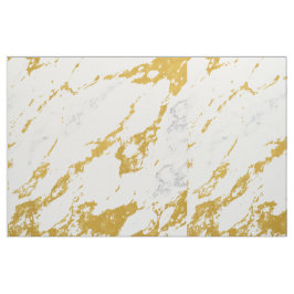 Elegant Marble style6 - Gold en White Stof