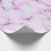 Elegant Marble style - paars roze Cadeaupapier (Hoek)