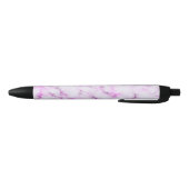 Elegant Marble style - paars roze Zwarte Inkt Pen (Bodem)