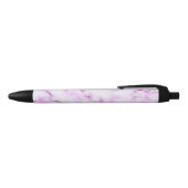 Elegant Marble style - paars roze Zwarte Inkt Pen (Bovenkant)