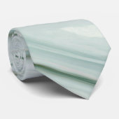 Elegant Marble Swirl Glitter Pattern Sparkle Glam Stropdas (Opgerold)