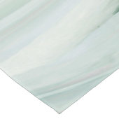 Elegant Marble Swirl Silver Glitter Sparkle Glam Korte Tafelloper (Hoek)