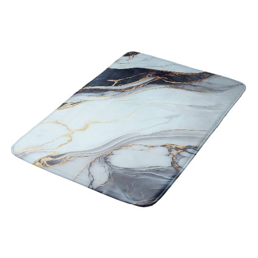 Elegant Marble Texture Badmat (Gekanteld)