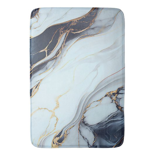 Elegant Marble Texture Badmat (Voorkant Verticaal)