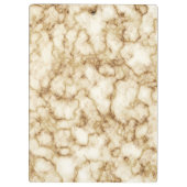 Elegant Marble Texture Klembord (Achterkant)