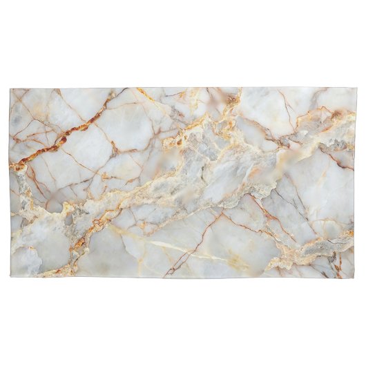 Elegant Marble Texture Kussensloop (Voorkant)