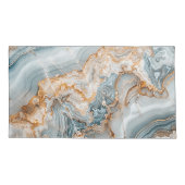 Elegant Marble Texture Kussensloop (Achterkant)