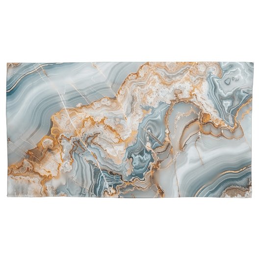 Elegant Marble Texture Kussensloop (Voorkant)