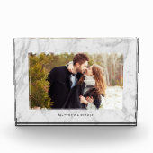 Elegant Marble Texture Lijst Fotoblokken (Voorkant)