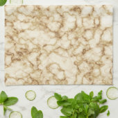 Elegant Marble Texture Theedoek (Gevouwen)