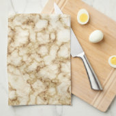 Elegant Marble Texture Theedoek (Quarter Fold)