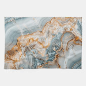 Elegant Marble Texture Theedoek (Horizontaal)