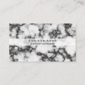 Elegant Marble Visitekaartje (Achterkant)