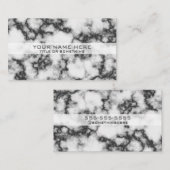 Elegant Marble Visitekaartje (Voorkant / Achterkant)